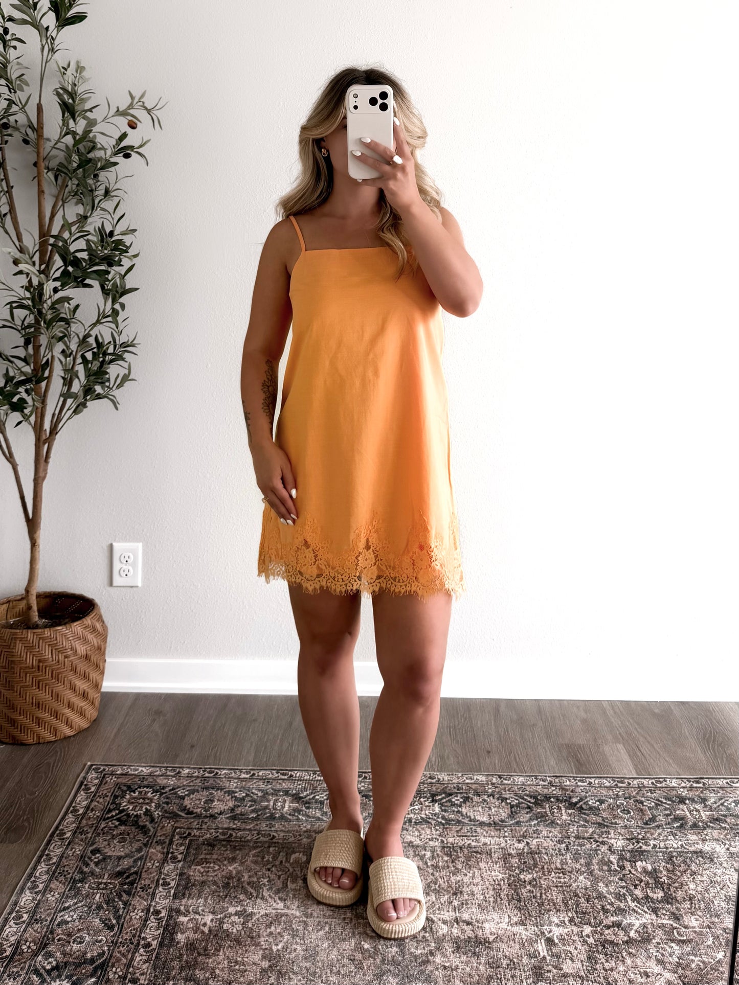 Sunset Sangria Lace Dress