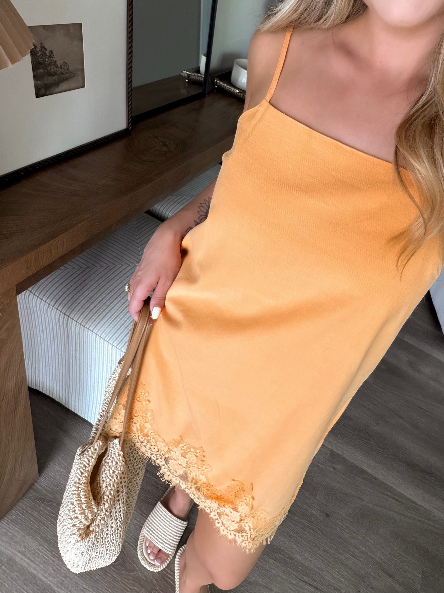 Sunset Sangria Lace Dress