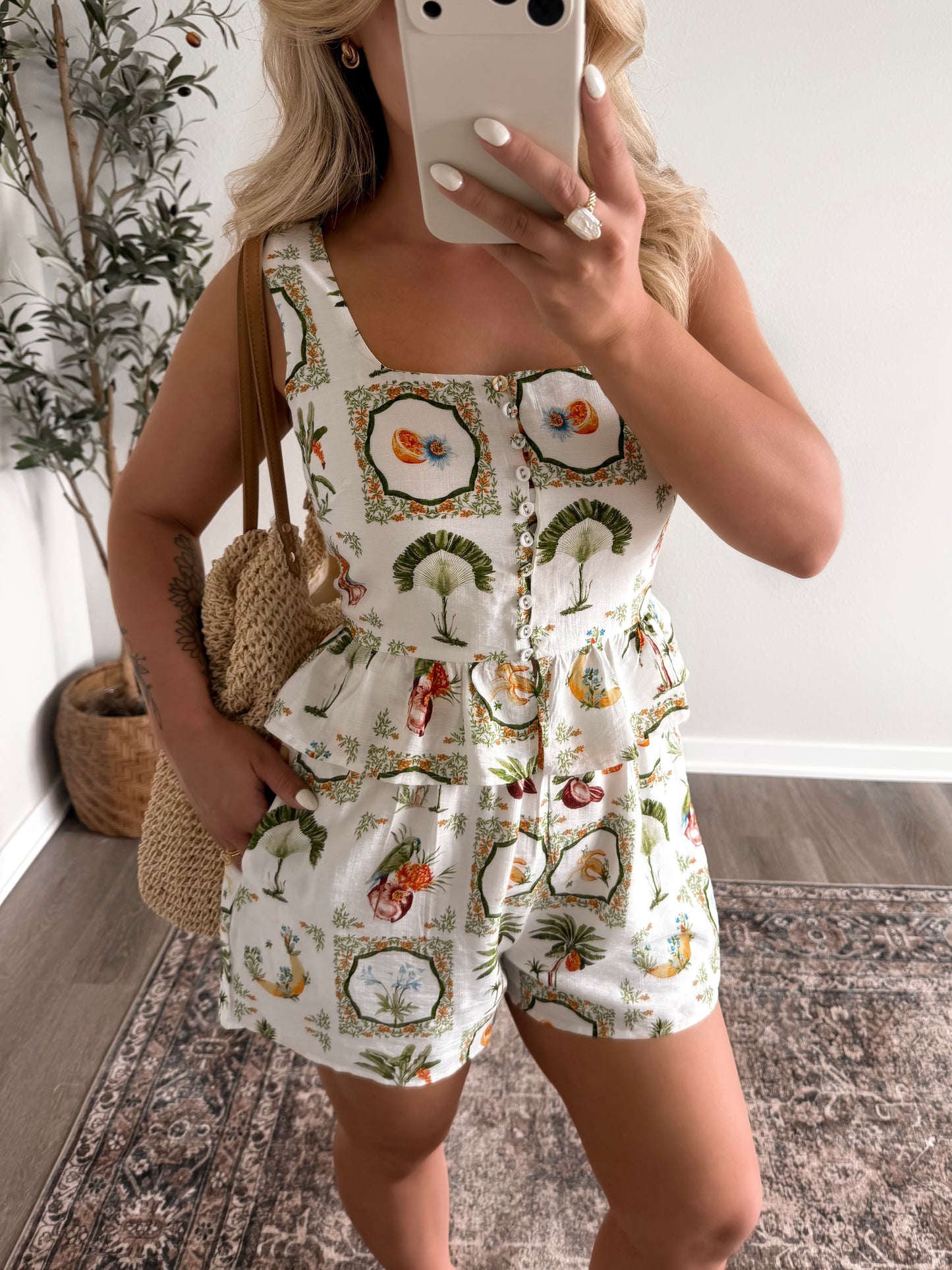 Meet Me In Maui Short Set