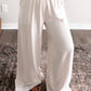White Sand Linen Pant Set