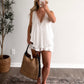 Seaside Escape Romper / White