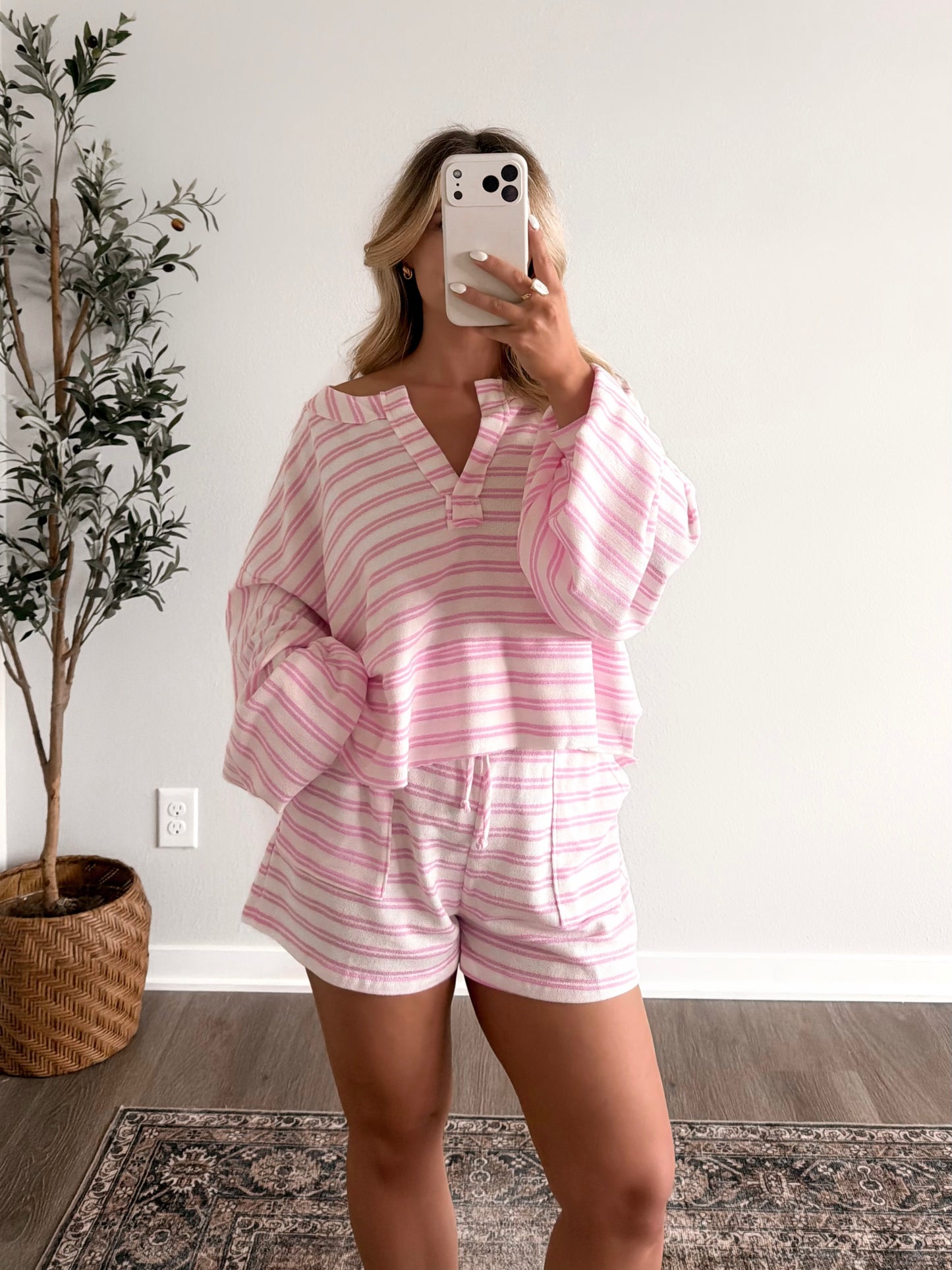 Pink Beach Hut Lounge Set