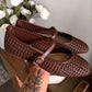 Jamie Woven Mary-Jane / Brown
