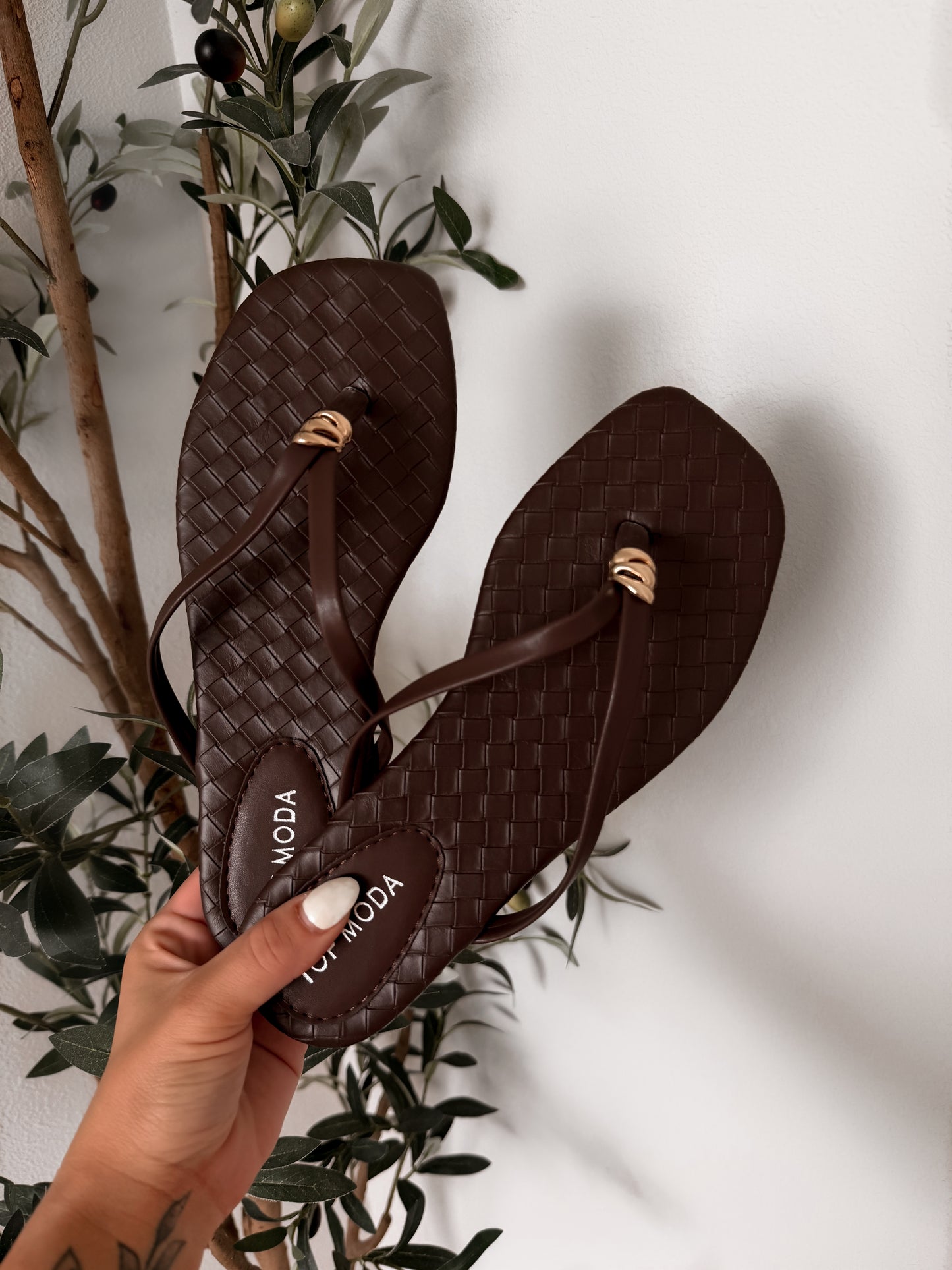 Priscilla Woven Sandal