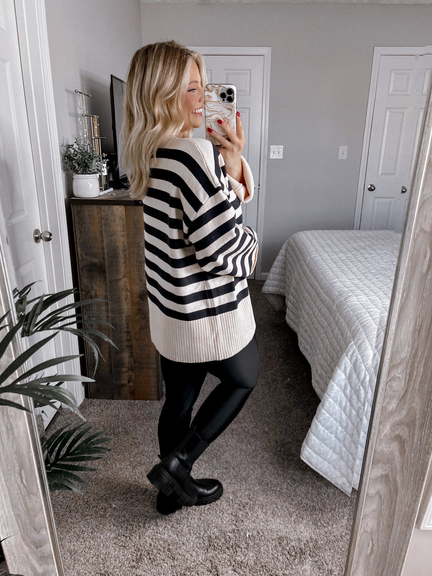 It Girl Fall Striped Sweater Final Sale