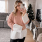 Blushing In Love Knit Sweater Final Sale s