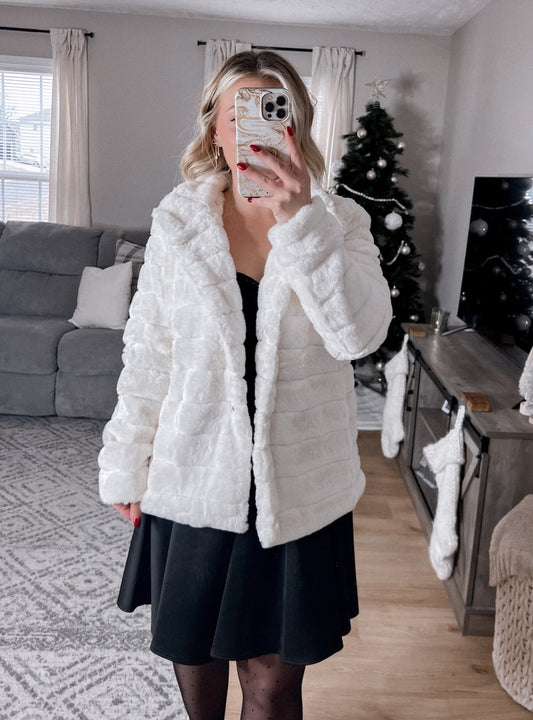 Fireside Faux Fur Jacket Final Sale