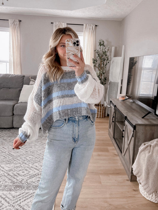 Raleigh Striped Sweater Final Sale