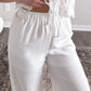 White Eyelet Pant Set (Final Sale)