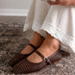Jamie Woven Mary-Jane / Brown