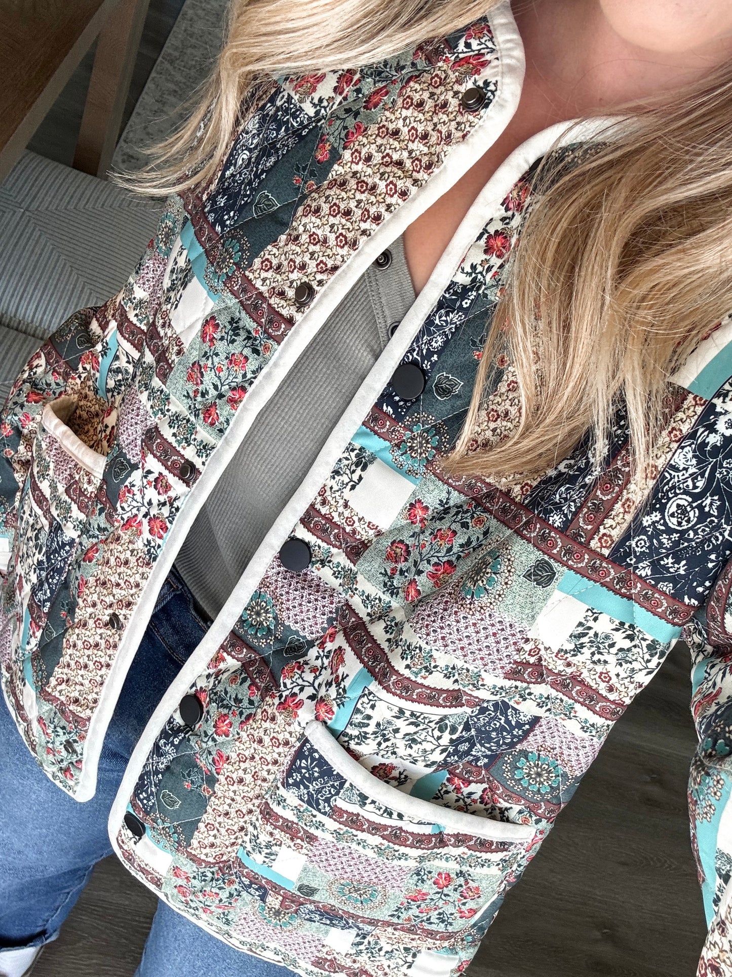 Clove Meadow Quilted Jacket