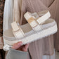 Miami Platform Raffia Sandal