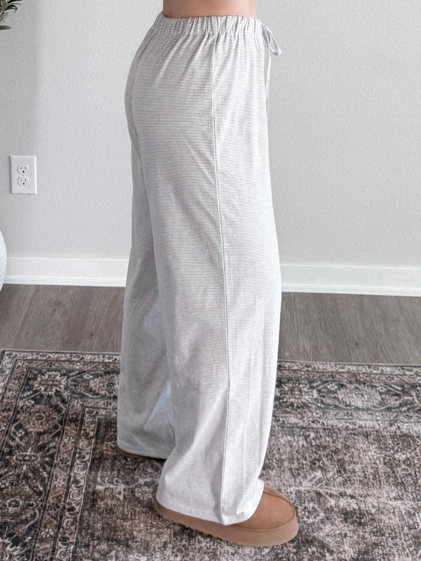 Homebody Striped Lounge Pant