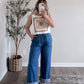 Jenna Denim Wide Leg Pant