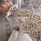 Heritage Vintage Floral Midi Dress / Cream Rose