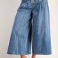 Sawyer High Rise Wide Leg Crop Pant (Short Friendly)