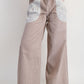 Care Free Striped Wide Leg Pant