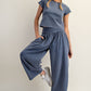 Free Falling Mineral Wash Barrel Pant