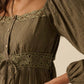 Fern & Fable Maxi Dress / Muted Olive