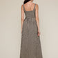 Blackberry Basket Gingham Maxi Dress (Tall Friendly)
